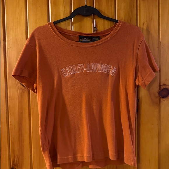 Harley-Davidson Burnt Orange Tee - Picture 1 of 3